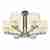 Потолочная люстра iLamp City DJ0606 CR Потолочная люстра iLamp City DJ0606 CR