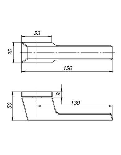 Комплект: Ручки Armadillo BRICK UCS MWSC-33+Завертка+Бесшумн замок и Петли Fuaro/итальянский тисненый