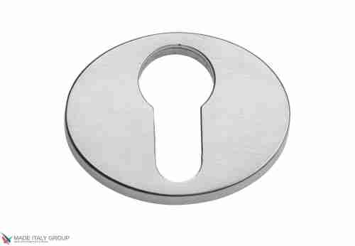 Накладка на цилиндровый механизм CYL Venezia "QUATTORDICI" D100,101 матовый хром 2 шт.