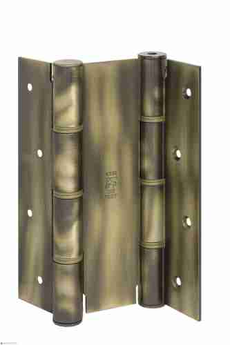 CODE 87 BG 155-30 Дверная петля барная пружинная двусторонняя ALDEGHI 155x30 матовая бронза