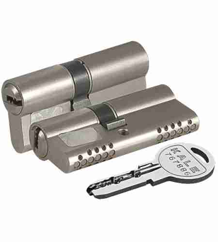 Цилиндровый механизм 164 OBS SNE/100 (40+10+50) mm никель 5 кл. new