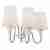 Бра Maytoni Florero MOD078WL-03CH Бра Maytoni Florero MOD078WL-03CH