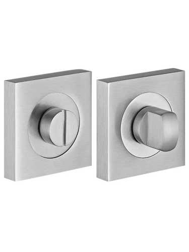 Завертка сантехническая Morelli Luxury LUX-WC-S2 CSA на квадратной розетке цвет матовый хром