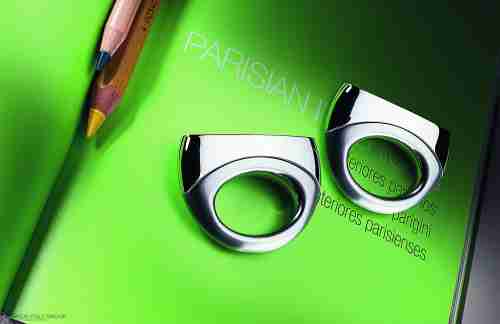 Ручка кнопка модерн COLOMBO DESIGN F524-CM матовый хром / хром