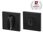 Завертка дверная сантехническая Armadillo Urban SLIM WC-BOLT BK6 USS BL-26 Черный