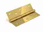 Петля дверная стальная универсальная  Fuaro 2BB 125x75x2,5 PB (латунь)