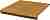 Плитка клинкерная ступень прямая с капиносом Paradyz Aquarius Brown 30х33,3