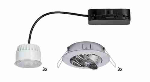 Встраиваемый светодиодный светильник Paulmann Premium Line Coin 92770