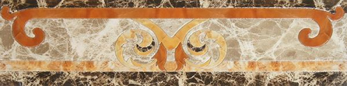 Керамогранит Infinity Ceramic Tiles Dell Imperatore Cenefa Light бордюр 15х60