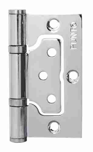 Комплект 10 шт. - Петля универсальная без врезки Punto 200-2B 75x2,5 CP хром