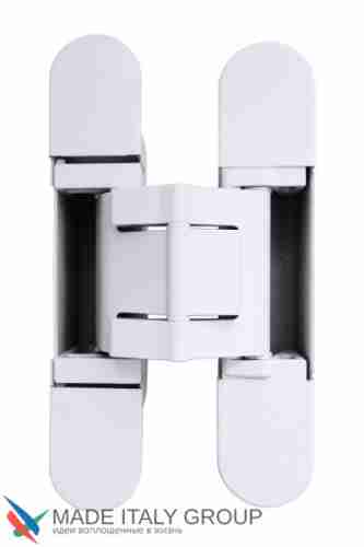 Kubica 2780 DXSX, BI петля скрытая универсальная БЕЛЫЙ (80 kg)