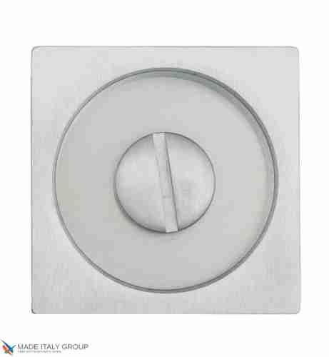 Ручка для раздвижной/распашной двери на квадратном основании Venezia U144 матовый хром