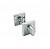 Завертка дверная сантехническая Adden Bau WC Q003 Chrome хром