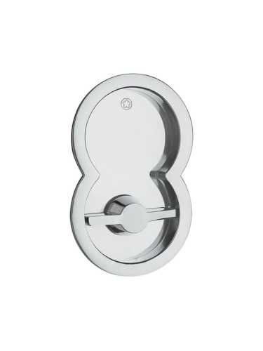 Ручка для раздвижных дверей Morelli Luxury INFINITY ART.84 CRO, цвет хром, латунь