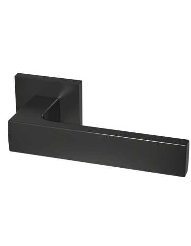 Комплект: Ручки Armadillo SKY USS BL-26+Завертка+Бесшумный замок Fuaro/черный