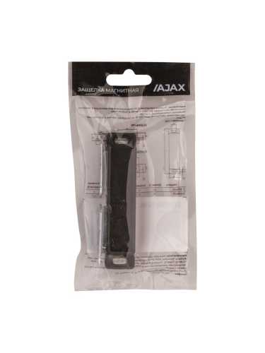 Защелка Ajax (Аякс) магнитная пластиковая ZLM18х75 BL черный