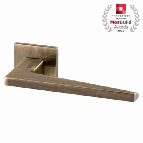 Комплект на 2 двери - Ручка дверная межкомнатная Armadillo MORI USS AB-7 бронза