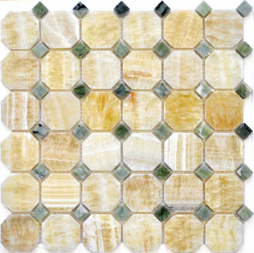 Мозаика Q-Stones из камня QS-027-48P/10 30,5х30,5