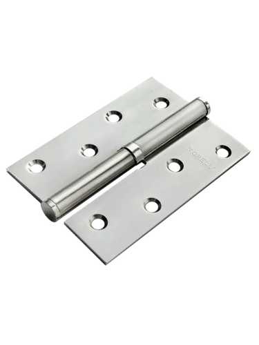 Петля разъемная стальная Morelli MSND 100X70X2.5 SC L с подшипником левая, врезная, цвет матовый хром, сталь