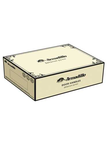 Ручка дверная межкомнатная Armadillo R.CL55.Silvia OB/CRP-213 античная бронза/кракелюр с Магнитным замком Fuaro и Петлями Fuaro
