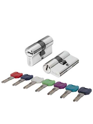 Цилиндровый Punto (Пунто) механизм MaxPro7000Key70mm(30+10+30) CP хром 7key