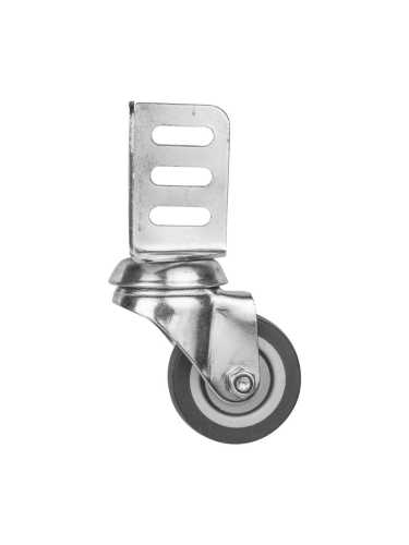 Опора Ajax (Аякс) колесная WL/B-50R/40kg резина, под винт М8