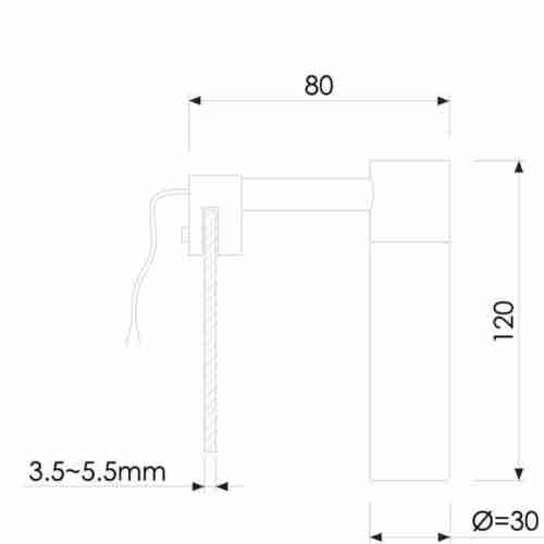 Подсветка для зеркал Odeon Light Izar 2447/1