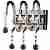 Бра 62310 06 2310 0181 06 chrome, white crystal ASFOUR