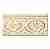 Плитка керамическая Adex Modernista Relieve Bizantino C/C Sand бордюр 7,5х15