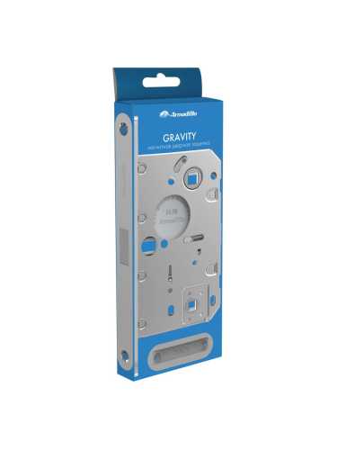 Магнитная защелка WC с ответной планкой GRAVITY G01.196.50.96 SN мат никель