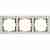 Рамка Werkel Слоновая Кость,Золото WL03-Frame-03-ivory-GD