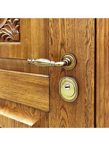 Ручка дверная Armadillo (Армадилло) межкомнатная R.CL55.Bella (Bella CL2) OB-13 античная бронза  Набор 6