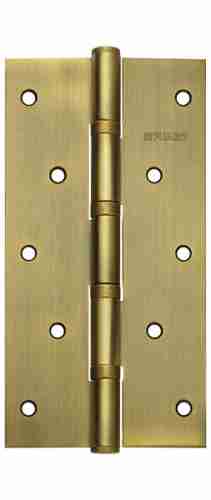 Комплект 10 шт. - Петля дверная стальная универсальная Fuaro 4BB 200x105x3 WAB (мат. бронза)