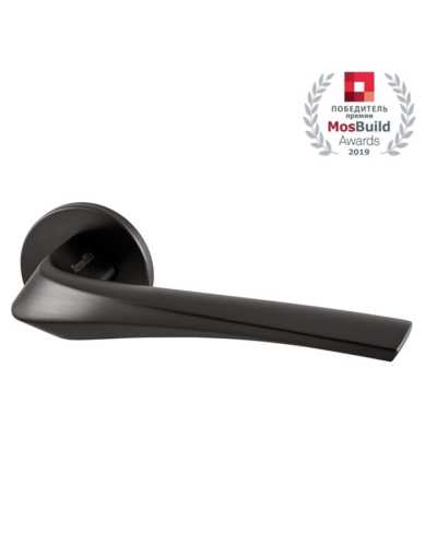 Комплект: Ручки Armadillo FLAME URS BL-26+Завертка+Магнитный замок и Петли Fuaro/черный