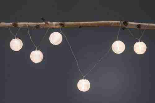 Уличный подвесной светодиодный светильник Paulmann Lampion Chain 94166