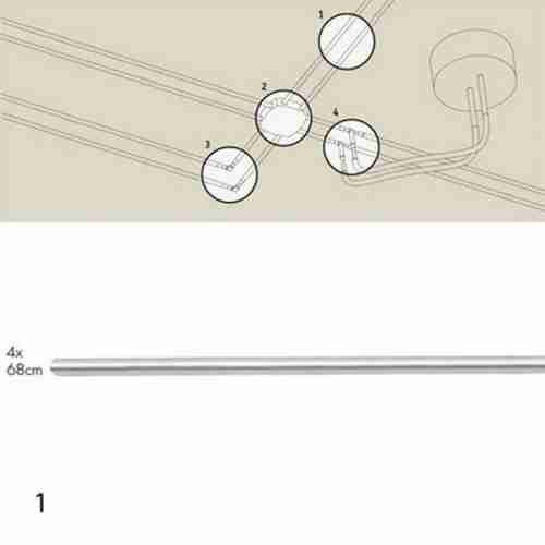 Трековое крепление Paulmann Rs Halogen 12v C 99140