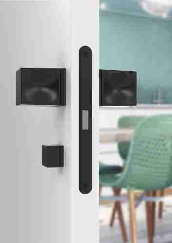 Комплект на 6 дверей - Ручка раздельная K.ART52.SYMMETRY BL-26 черный