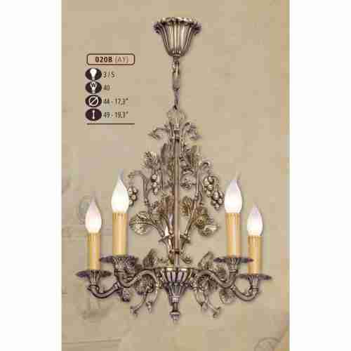 Люстра подвесная Riperlamp 020B/5 AY