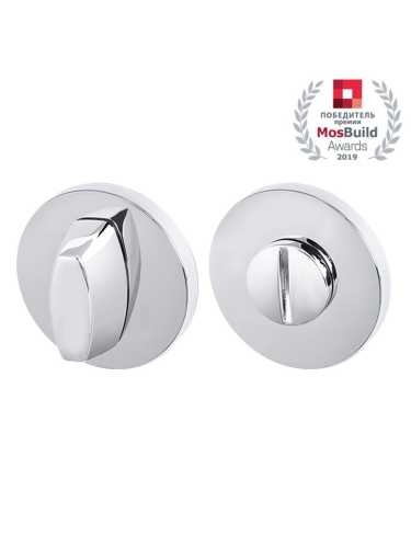 Комплект: Ручки Armadillo WAVE URS CP-8 + Завертка BK6.R.URS52 CP-8 хром