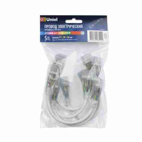 Коннектор Uniel UCX-SK4/B67-RGB Clear 005 Polybag 10832