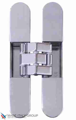 Kubica 7080 DXSX, CL универсальная петля, цвет ХРОМ (100 kg)