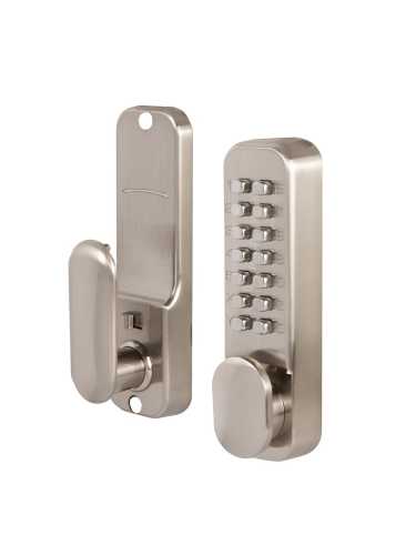 Замок Ajax (Аякс) накладной кодовый RIM-200 code SN мат.никель