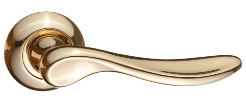 Ручки дверные RENZ INDH 430-08 DGP Фелиса латунь темная