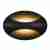 Настенный светодиодный светильник iLedex Flux ZD7151-6W BK Black+Gold