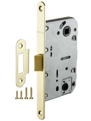 Ручка дверная Armadillo (Армадилло) межкомнатная R.URB52.SQUID (SQUID URB9) GOLD-24 золото 24К  Набор 7