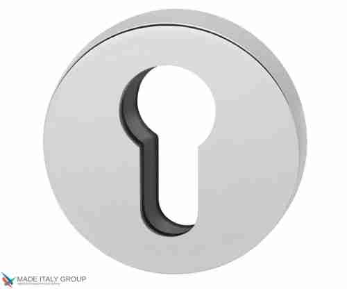 Накладка под цилиндр на круглом основании COLOMBO CD43GB-CR полированный хром (2 шт)