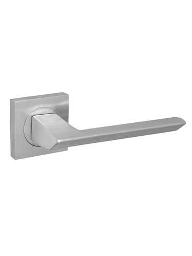 Ручка дверная Fuaro (Фуаро) межкомнатная K.KM52.SAMPLE (SAMPLE KM) SSC-16 сатинированный хром  Набор 6