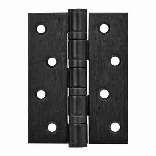 Комплект 2 шт. - Петля Armadillo (Армадилло) универсальная IN4500UC-BL BL 100x75x3 INOX304 черный БЛИСТЕР