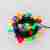 Светодиодная гирлянда Uniel Шарики 220V разноцветный ULD-S0540-060/DGA MULTI IP20 COLORBALLS 07928