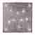 Настенный светильник Ideal Lux Quadro PL12 031651
